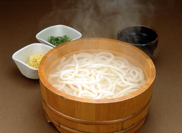 釜揚げうどん（温）